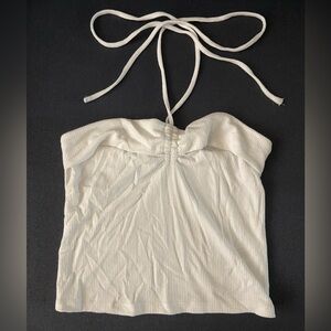 White Crop Top